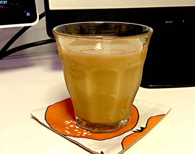 コーヒーでも麦茶でもマッチするデザインはやはり好き。